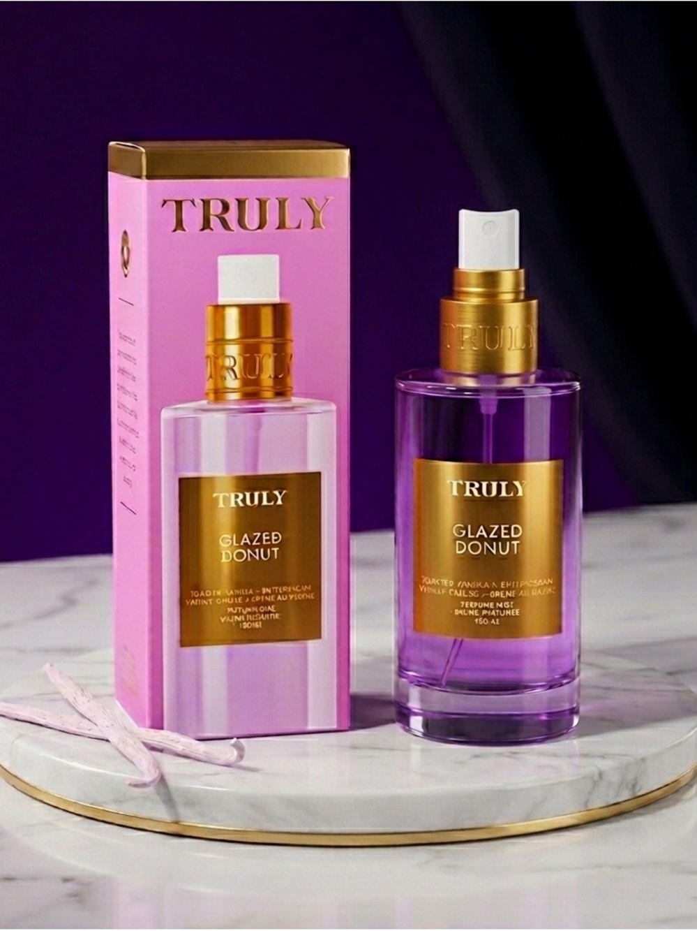 Truly Glazed Donut Perfume Mist - Body & Hair Fragrance 3.4oz NEW